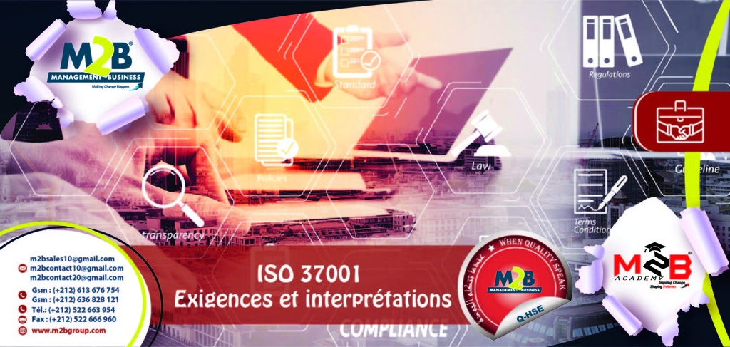 ISO 37 001 - Exigences et interprétations