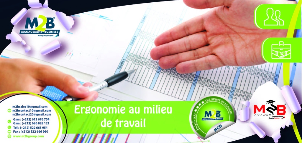 Ergonomie au Milieu de Travail
